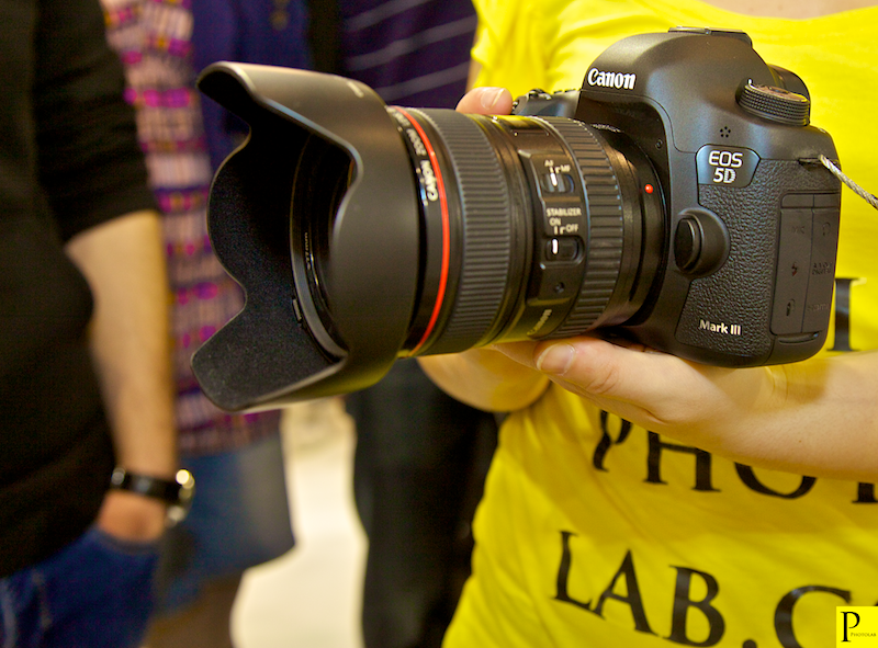 Canon EOS 5D MRKIII al photoshow2012